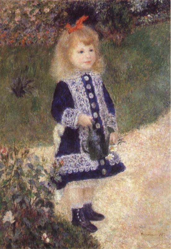 Pierre-Auguste Renoir Girl with trida Germany oil painting art